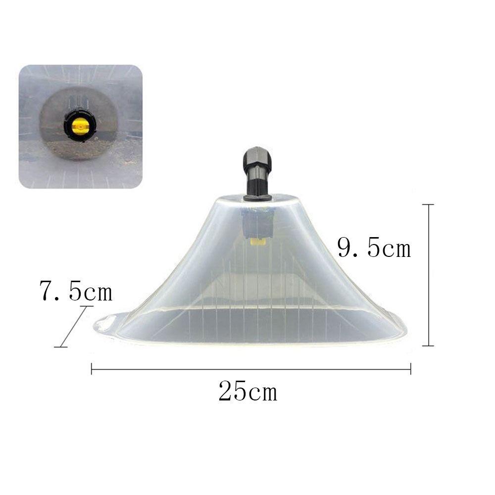 Ветрозащитный ветрозащитный чехол-распылитель, прозрачная распылительная насадка, мощный распылитель, ветрозащитный чехол, выступ S-Single hole