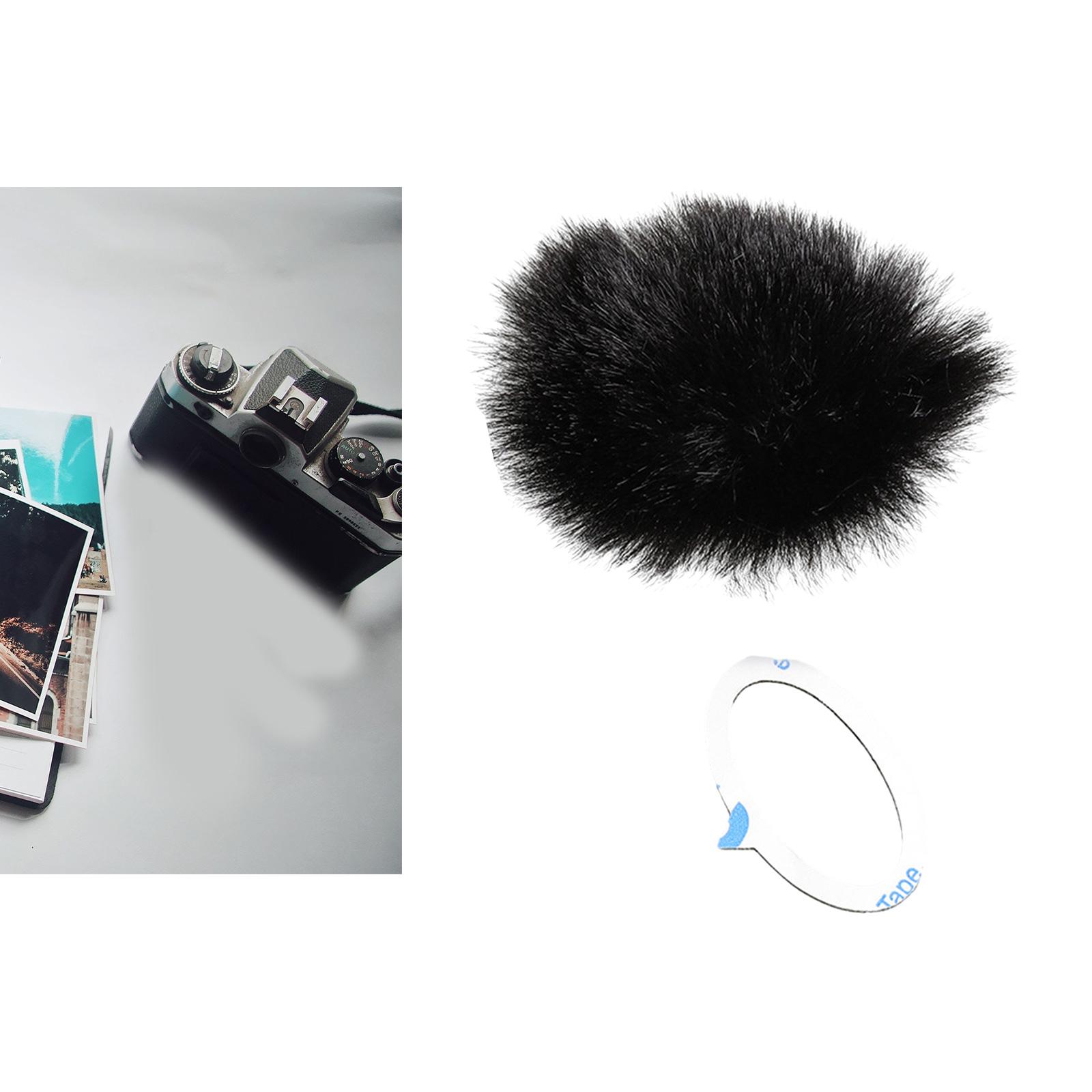 Сменный ветрозащитный экран для камер Canon G7XII G9X AS300, ветрозащитный экран из искусственного меха, ветрозащитный чехол